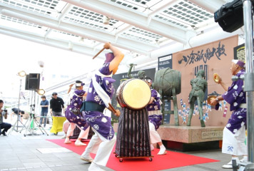 【2/24vs.相模原/ホームゲーム】小倉祇園太鼓パフォーマンス披露について