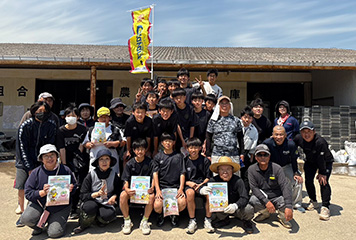 【苅田町白川米】まちづくり／農業体験プロジェクト　ギラヴァンツ北九州U-13