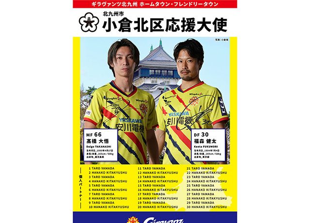 明治安田J2・J3百年構想リーグ・26/27シーズン「応援大使ポスター個人パートナー」募集のお知らせ