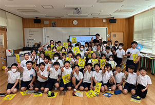 「Ｊリーグ環境教育授業」　行橋市立稗田小学校、苅田町立馬場小学校にて実施しました！