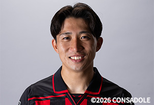 原 康介選手　北海道コンサドーレ札幌より期限付き移籍加入のお知らせ