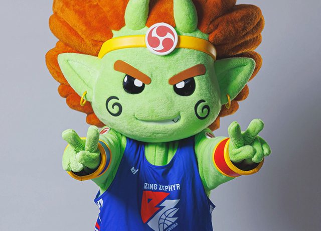 【10/25 vs.長野／ホームゲーム】ライジングゼファー福岡 マスコット「神くん」来場のお知らせ